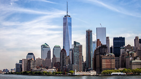 Amerika, USA, New York City, Skyline, One World Trade Center Amerika, USA, New York City, Skyline, One World Trade Center